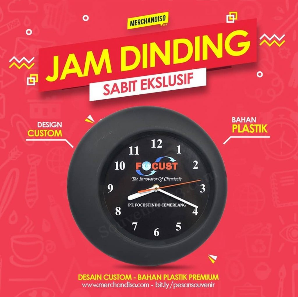 jam dinding promosi eksklusif