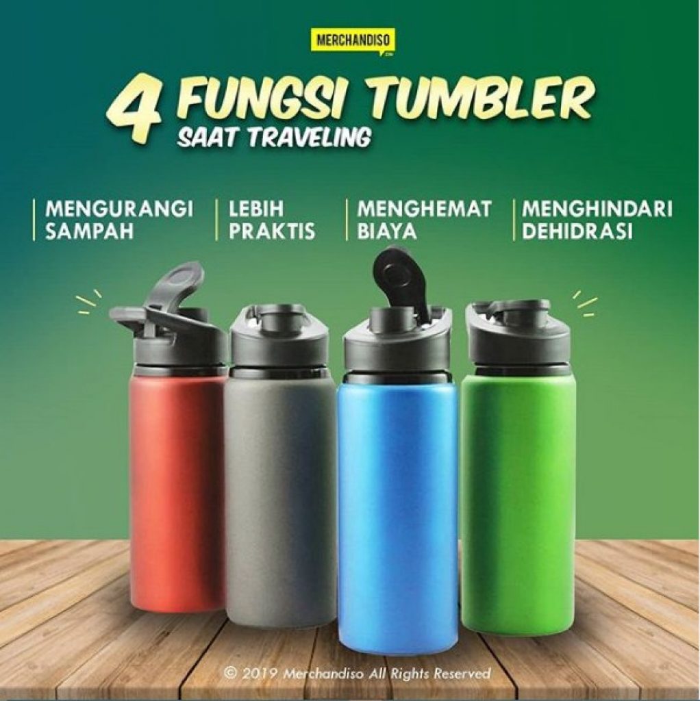 Bahaya sampah Plastik dan Manfaat Menggunakan Tumbler