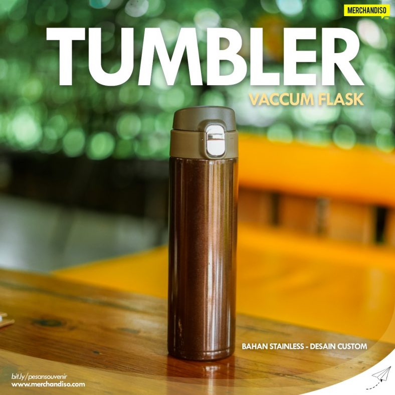 Jadikan Tumbler Stainless sebagai Souvenir Kantor Perusahaan Kamu!