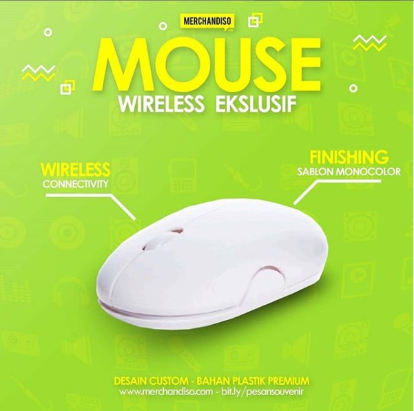 Pilihan Souvenir Kantor Custom Mouse Kekinian!